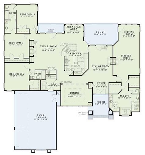 18 6 Bedroom Ranch House Floor Plans