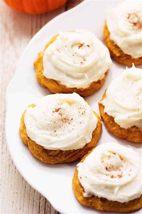 Pumpkin Cookie Recipe With Cream Cheese Frosting The Cake Boutique