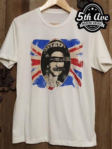 Sex Pistols God Save The Queen New Vintage Band T Shirt Vintage Band Shirts