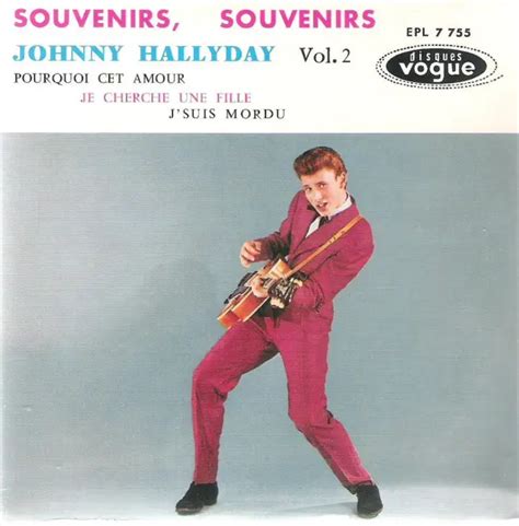 JOHNNY HALLYDAY SOUVENIRS Souvenirs Cd Single 4 Titres 9837970 Epl