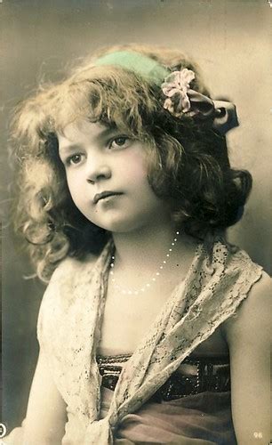 Vintage Postcard ~ Little Girl Chicks57 Flickr