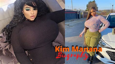 Kim Manana African Model Instagram Star Bio Curvy Model Body