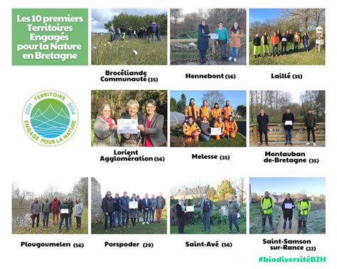 10 lauréats pour territoires engagés pour la nature en bretagne agence bretonne de la