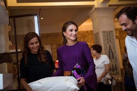 Queen Rania Launches Jordan River Foundations Annual Handicrafts Exhibition The Real My Royals