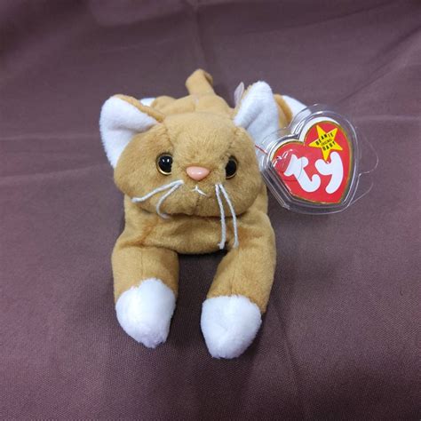 TY Beanie Baby Nip The Cat New Never Played With Stored In A Smoke