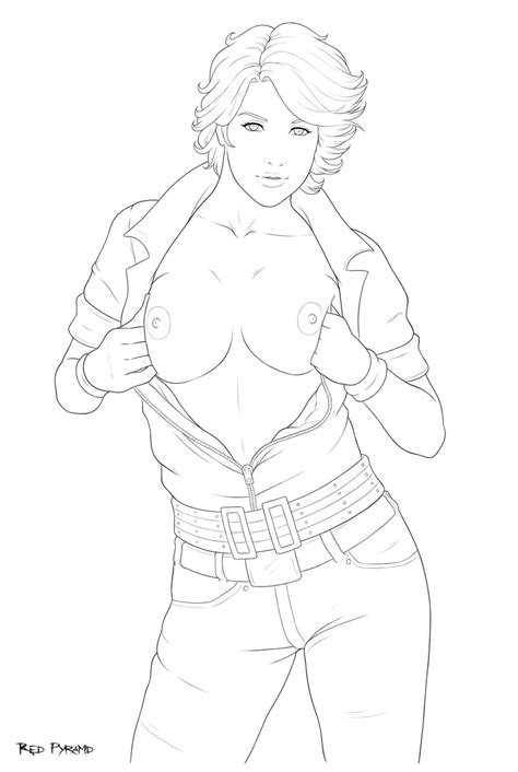 Lady Jaye Lineart Commission By Red Pyramid Hentai Foundry