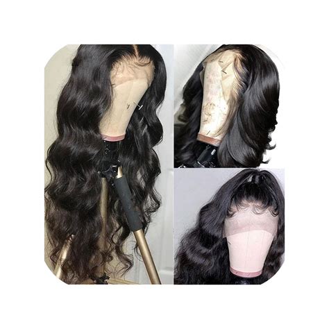 Amazon Lace Front Human Hair Wigs 134 Pre Plucked Remy Brazilian