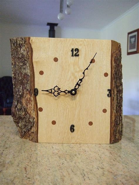 Handmade Wood Clock Wood Clocks Handmade Wood Clock