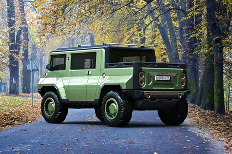H UAZ American Hummer And Russian UAZ Mishmash Promotes Making Love