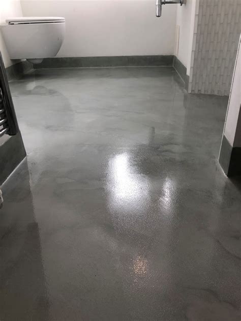 Polished Concrete Bathroom Floor Polished Concrete Specialists