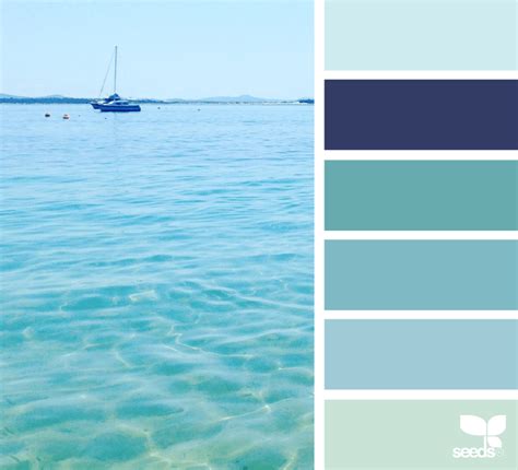 Ocean Color Palette Sparkles And Shoes Lifestyle Blog