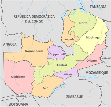 Geografía De Zambia Generalidades La Guía De Geografía