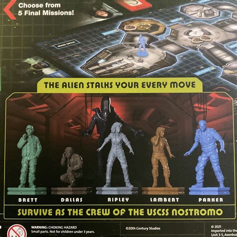 Alien Fate Of The Nostromo Board Game By Ravensburger New In Stock