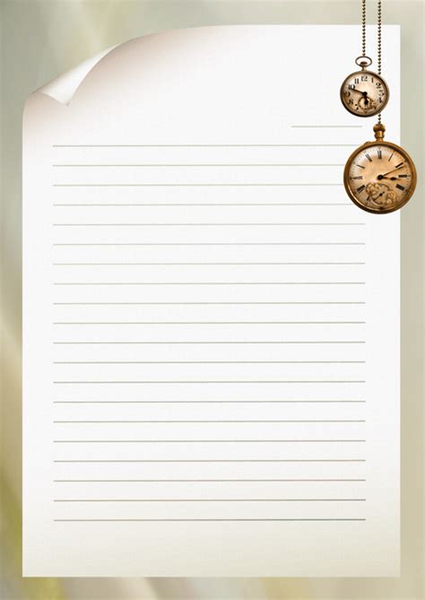 Papier à lettre à imprimer. papier a lettre