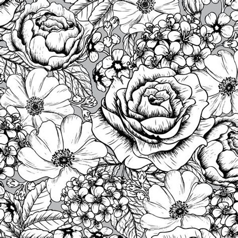 Flower coloring pages coloring book pages printable coloring pages coloring sheets colorful drawings colorful pictures floral tattoo design tattoo designs mandala. Pin on Coloring Therapy