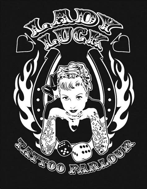Lady Luck Luck Tattoo Rockabilly Art