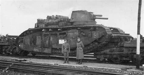 The Only Operational Super Heavy Tank Of World War Two French Tanks