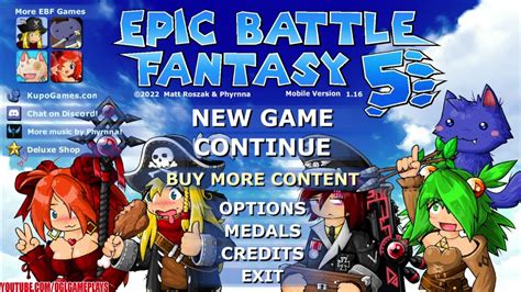 epic battle fantasy 5 early access gameplay android ios youtube