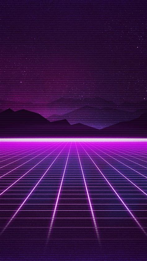 Retrowave Neon Grids Wallpapers Hd Wallpapers Id 28470