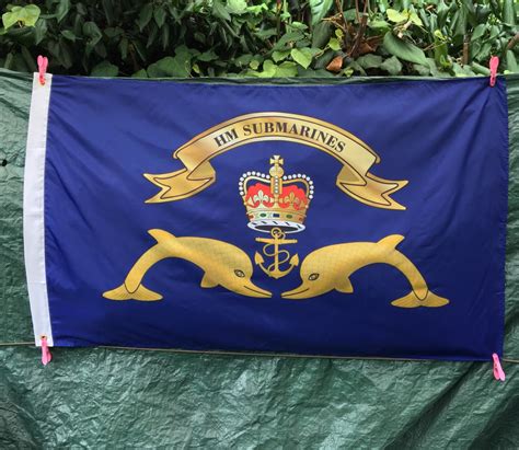 Hm Submarines 5 X 3 Colours Flag Hms British Army Infantry