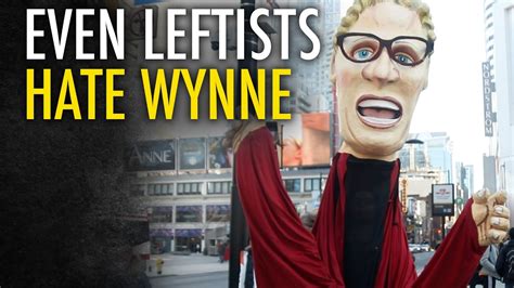 Giant Wynne Puppet Terrorizes Toronto Youtube