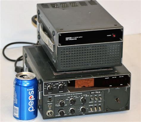 icom ic 701 transceiver and ic 701ps power up big al s auction
