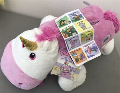 Prancine The Unicorn Stuffies Pink Adorable Cute Stuffed Animal With