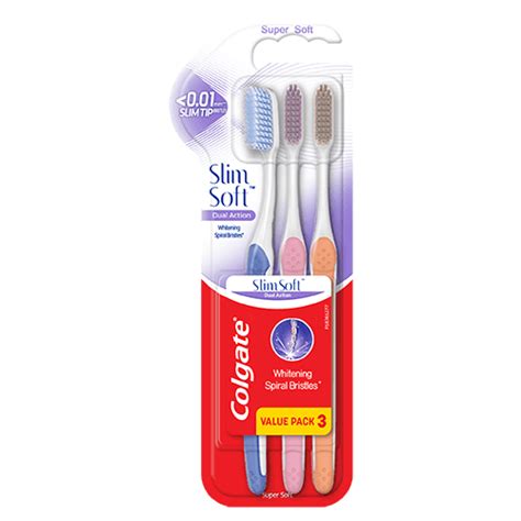 Colgate Slimsoft Dual Action Toothbrush Colgate®