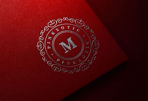 Download Luxury Logo Mockup On Red Paper in 2020 | Luxury logo, Logo mockup, Business card mock up
