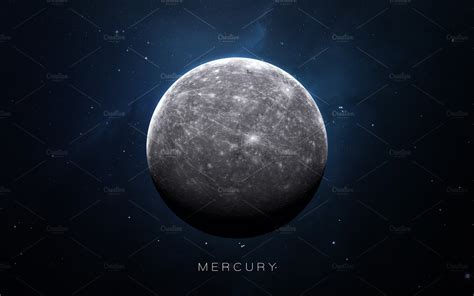 Mercury High Resolution 3d Images Presents Planets Of The Solar