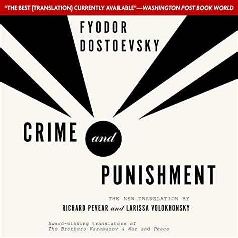 Crime And Punishment Pevear And Volokhonsky Translation Vintage Classics Fyodor Dostoevsky