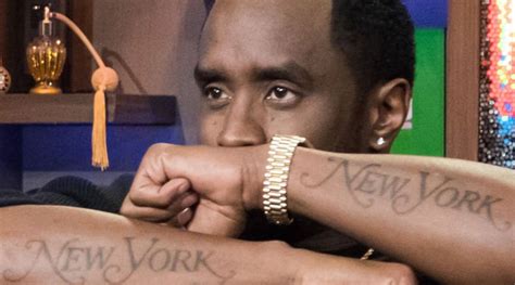 p diddy s 11 tattoos and their meanings body art guru