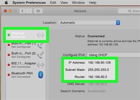 Under ethernet, select the ethernet network connection. How to see my IP address and password - Quora