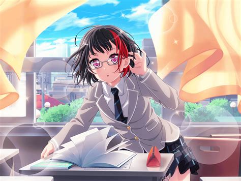 Mitake ran is a character from bang dream! Ran Mitake - Power - Spectacled Self | Cards list | Girls ...