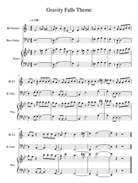 Gravity falls opening theme is obviously a song from american animated television series gravity falls. Print and download in PDF or MIDI Gravity Falls Theme ...