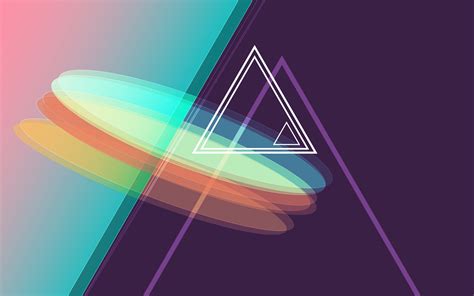 Download 1920x1200 Wallpaper Geometric Abstract Triangles Pyramids