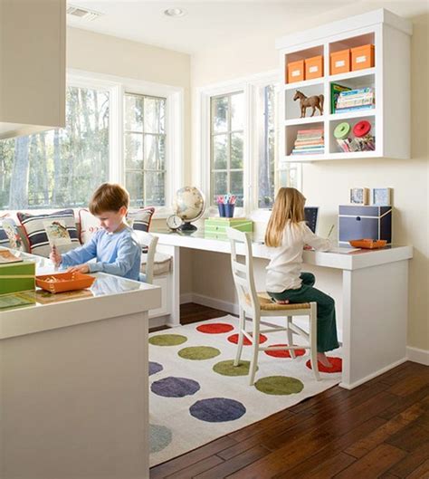 15 Cool And Wonderful Kids Room Design With Office