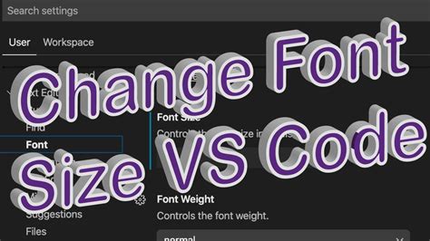 How To Change Font Size In Visual Studio Code Increase Decrease Or