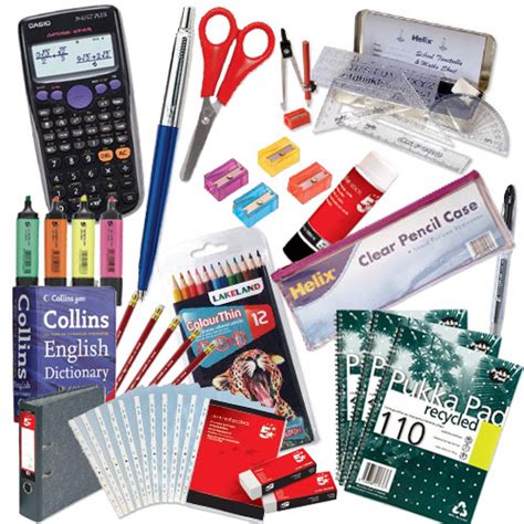 Stationery Kit For Secondary Ks3stpk Colouring Pens And Pencils