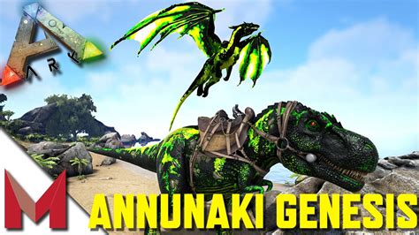 Ark Annunaki Genesis Mod Ba Poison T Rex W Xbcrafted Ark Survival Evolved Modded S2e2