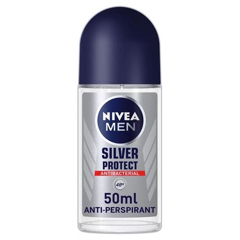 nivea men anti perspirant deodorant roll on silver protect 50ml jungle lk