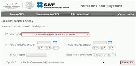 C Mo Descargar Un Cfdi De La P Gina Del Sat Facturando