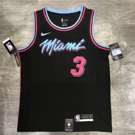 Jersey Miami Heat Wade City Edition Shark Outlet