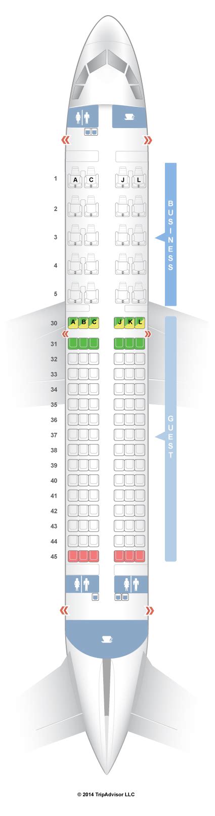 Seatguru Seat Map Saudia Airbus A320 320 V2