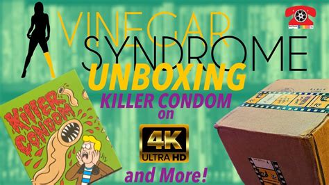 vinegar syndrome unboxing killer condom on 4k and more youtube
