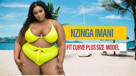 Nzinga Imani Brand Ambassador Plus Size Model Curvy Model Biography Wiki Facts Age
