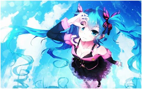 The best anime girls' character names. miku anime girl HD Wallpaper | 9HD Wallpapers