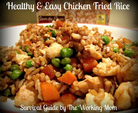 Healthy And Easy Chicken Fried Rice Recipe With Minute Rice