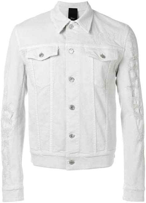 Weiße Jeansjacke Von Christian Dior €801 Lookastic