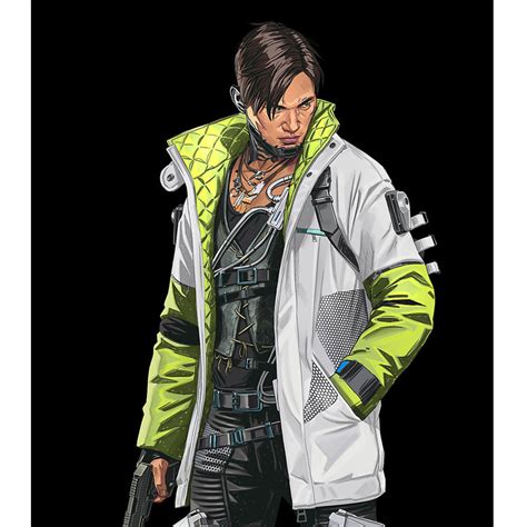 These are the rarest crypto skins in apex legends. Stylish White Apex Legends Crypto Jacket